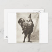 Het meest gedigitaliseerde Man van alle kippen Briefkaart (Voorkant / Achterkant)