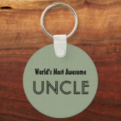 Het meest Geweldige UNCLE Clay Squares patroon ter Sleutelhanger (Voorkant)