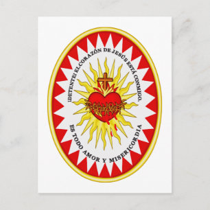 Het meest heilige hart van Jezus Briefkaart