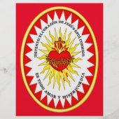 Het meest heilige hart van Jezus Flyer (Voorkant)