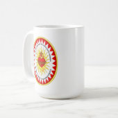 Het meest heilige hart van Jezus Koffiemok (Voorkant links)