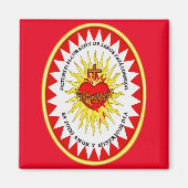 Het meest heilige hart van Jezus Magneet (Voorkant)