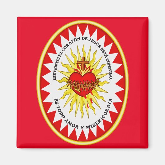 Het meest heilige hart van Jezus Magneet (Voorkant)