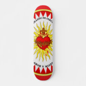 Het meest heilige hart van Jezus Persoonlijk Skateboard (Voorkant)