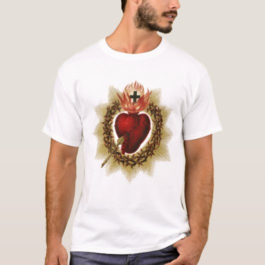 Het meest heilige hart van Jezus Shirt (Voorkant)