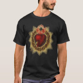 Het meest heilige hart van Jezus T-shirt (Voorkant)