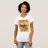 Het meest meh leven leiden t-shirt (Voorkant volledig)