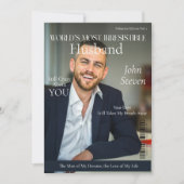 Het meest onweerstaanbare mannenmagazine ter werel feestdagenkaart (Voorkant)