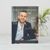 Het meest onweerstaanbare mannenmagazine ter werel feestdagenkaart (Staand voorkant)