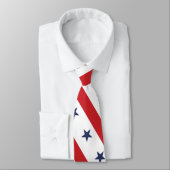 Het meest patriottische amerikaanse White II-Sierk Stropdas (Gebonden)