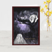 HET MEEST PIJNLIJKE DONKERE WENSKAART KAART (Gele Bloem)