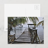 Het meest relaxerende dok briefkaart (Voorkant / Achterkant)