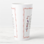 Het meest significante relatie elegante citaat latte mok (Voorkant)