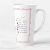Het meest significante relatie elegante citaat latte mok (Rechts)