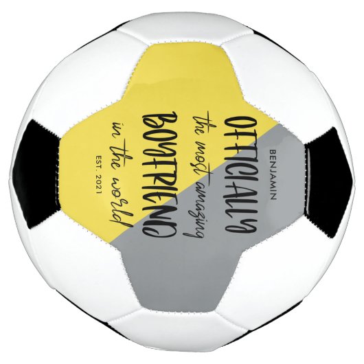 Het meest verbazingwekkende Boyvriend jaar opgeric Voetbal (Gedraaid)