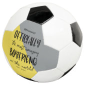 Het meest verbazingwekkende Boyvriend jaar opgeric Voetbal (Drie kwart)