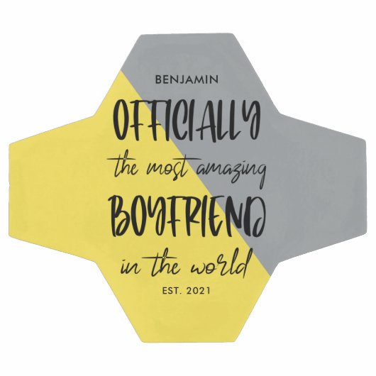 Het meest verbazingwekkende Boyvriend jaar opgeric Voetbal (Enkel)