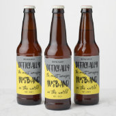 Het meest verbazingwekkende jaar van de man bier etiket (Flessen)