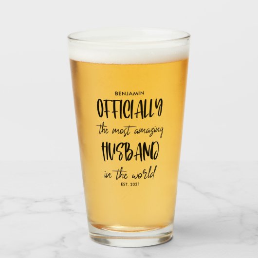 Het meest verbazingwekkende jaar van de man glas (Voorkant gevuld)