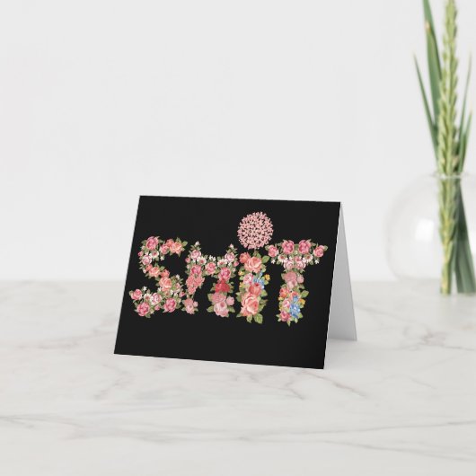 Het meest vrouwelijk briefpapier dat ik ooit zal g notitiekaartje (Voorkant)