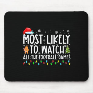 Het meest waarschijnlijk dat je alle Football game Muismat