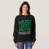 Het meest waarschijnlijk dat Patrick's Day Pass Ou Trui (Voorkant volledig)