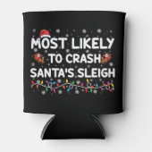 Het meest waarschijnlijk dat Santas Santas Slapigh Blikjeskoeler (Voorkant)