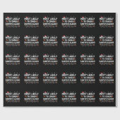 Het meest waarschijnlijk dat Santas Santas Slapigh Cadeaupapier (Vlak)