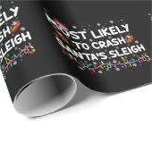 Het meest waarschijnlijk dat Santas Santas Slapigh Cadeaupapier (Rol Hoek)