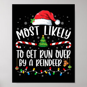 Het meest waarschijnlijk dat ze door een rendierst poster