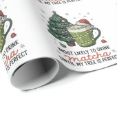 Het meest waarschijnlijk matcha drinkt tot mijn bo cadeaupapier (Rol Hoek)