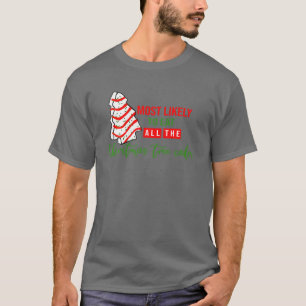 Het meest waarschijnlijk om alle kerstboomkoeken t t-shirt