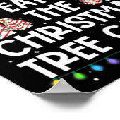 Het meest waarschijnlijk om alle kerstboomkoekjes  poster (Hoek)