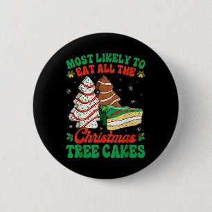Het meest waarschijnlijk om alle kerstboomkoekjes ronde button 5,7 cm