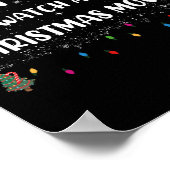 Het meest waarschijnlijk om alle kerstfilms te bek poster (Hoek)