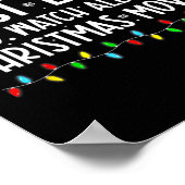 Het meest waarschijnlijk om alle kerstfilms te bek poster (Hoek)