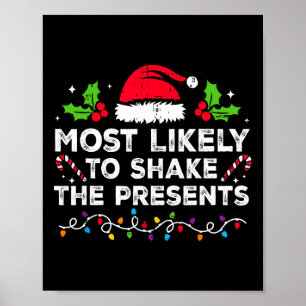 Het meest waarschijnlijk om de Cadeaus kerstmis te Poster