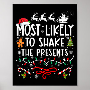 Het meest waarschijnlijk om de Cadeaus kerstmis te Poster