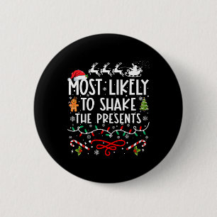 Het meest waarschijnlijk om de Cadeaus kerstmis te Ronde Button 5,7 Cm