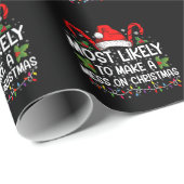 Het meest waarschijnlijk om een puinhoop te maken  cadeaupapier (Rol Hoek)