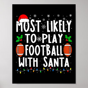 Het meest waarschijnlijk om Football met de Chr va Poster