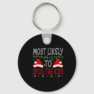 Het meest waarschijnlijk om Kinder familie Christm Sleutelhanger