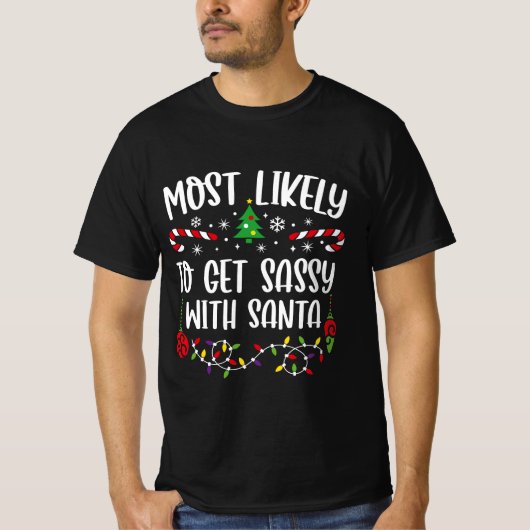 Het meest waarschijnlijk om sassy te krijgen met d t-shirt (Voorkant)
