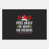 Het meest waarschijnlijk om voor de Cadeaus kerstm Inpakpapier Vel (Voorkant)