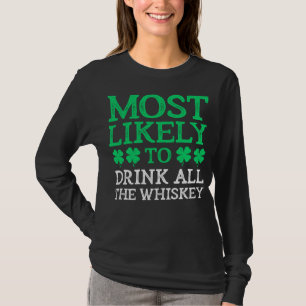 Het meest waarschijnlijke aan St. Patrick's Day Dr T-shirt