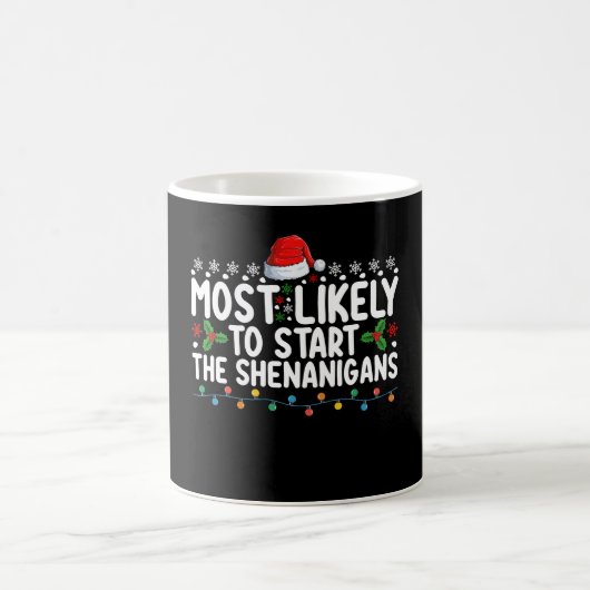 Het meest waarschijnlijke begin van de Shenanigans Koffiemok (Center)
