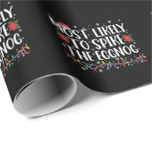 Het meest waarschijnlijke dat je de Eggnog-familie Cadeaupapier (Rol Hoek)