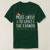 Het meest waarschijnlijke dat je de Eggnog Funny f T-shirt (Design voorkant)