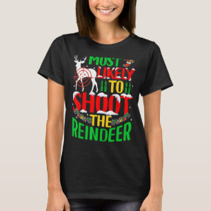 Het meest waarschijnlijke eten is dat de kerstman  t-shirt