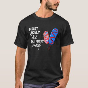 Het meest waarschijnlijke eten is dat we de meest  t-shirt
